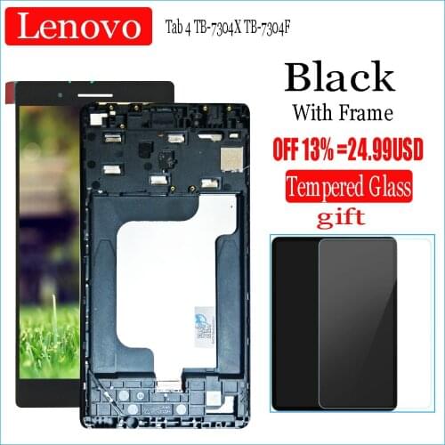 NEW 7" For Lenovo IdeaTab 4 TB-7304X LCD Tab 4 TB-7304F TB 7304X TB 7304F Display and Touch Screen Digitizer Assembly