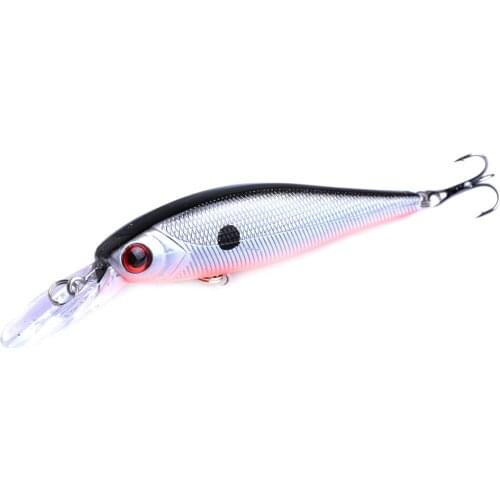 1pcs Minnow Fishing Lures Isca Artificial 10cm/9.5g Floating Hard Plastic Bait Crankbait Wobblers peche Carp Fishing Tackle