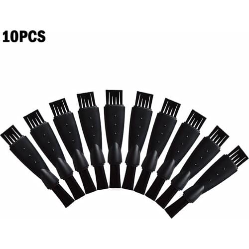 10pcs Cleaning Brush Electric Shaver Accessory Plastic Nylon Mini Dust-Remove Brush
