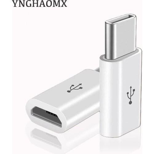 200pcs/lot white Micro usb to type c Adapter USB C Cable Charger for Nexus USB3.1 Type-c to Micro USB C Type Adapter wholesale