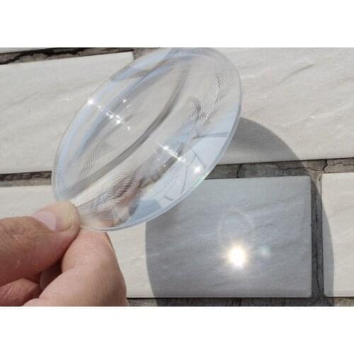 42~80mm Round Optical PMMA Plastic Solar Fresnel Condense Focal Length Projector Plane Magnifier,Solar Concentrator
