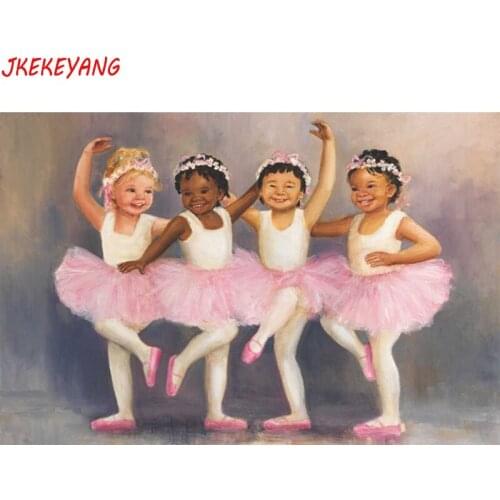 5D DIY square/round Diamond Painting Ballet girl Cross Stitch Diamond Embroidery Pattern Rhinestone home decor J2707