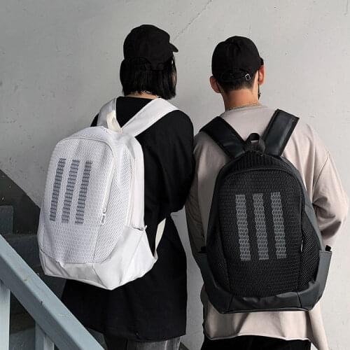 Large Nylon Women Backpack School Bags for Girls Teenager Boys College Style Student Backpack Men 2021 New