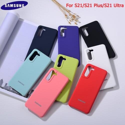 Samsung Galaxy S21 Ultra/S21 Plus Case High Quality Soft Silicone Cover Samsung Galaxy S21 S30+ S30 Ultra Protector Shell & Logo