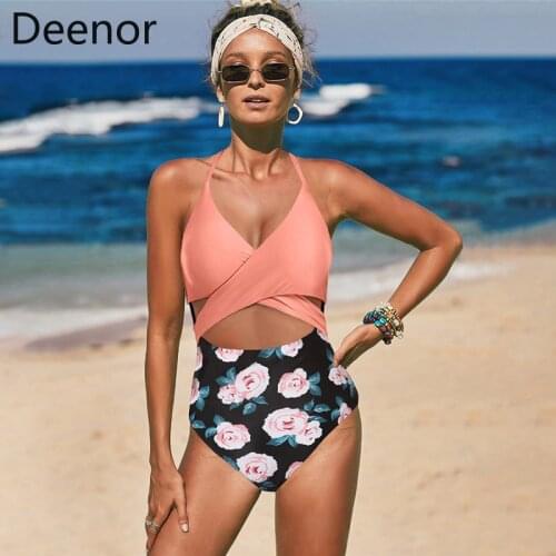 Deenor Large One-piece Swimwear