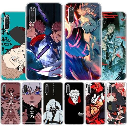 Hot Jujutsu Kaisen Yuji Itadori Cover Phone Case For Xiaomi Note 10 Mi 11 9 8 CC9 5X 6X 9T 10T A3 Poco X3 NFC F1 Pro Lite + Coqu