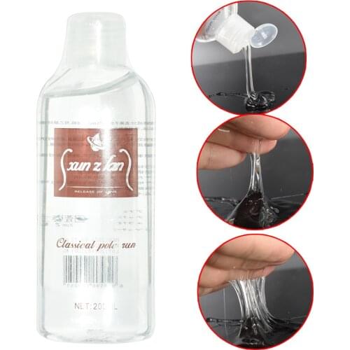 200ml Water-solubel Lubricant of Sex Anal Oil ,Vagina Gel Intimate Body SPA Massage Oil Lube Anal Lubrication Gay Sex Gel