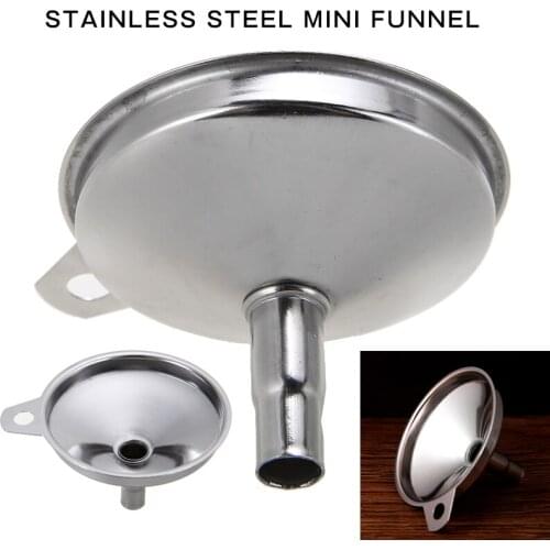 Stainless Steel Mini Cone Funnel Pour Oil Wine Liquid Hopper Kitchen Home Tool for Canning Kitchen Gadgets