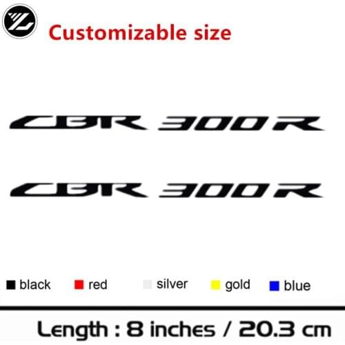 Motorcycle sticker moto gp body model sticker helmet wind sticker personality Fuel tank sticker for honda CBR300R CBR 300R