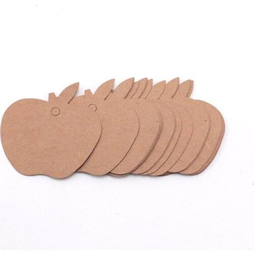 Wholesale 500pcs/lot Jewelry Ear Studs Packaging Display Cards Thick Kraft Paper Price Tags Card Jewelry Price Tags Holder