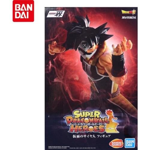 Genuine Anime Dragon Ball Z MASTERLISE HEROES Saiyan Burdock PVC Doll Model Action Figure Collection Kids Christmas Gift Toys