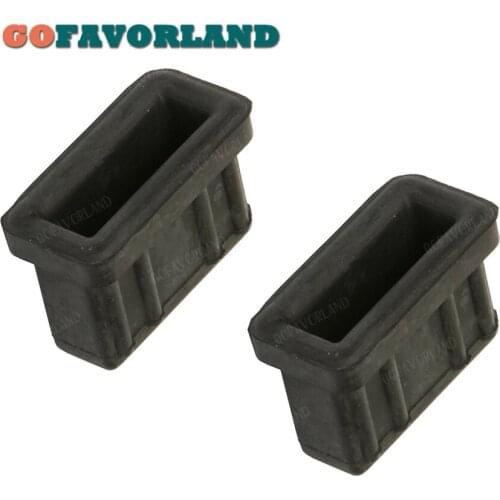 2Pcs Upper Radiator Mounts Rubber Black 17111712911 For BMW E32 E38 E34 E39 735i 1988-1992 740i 1993-1994 750iL 1988-1994