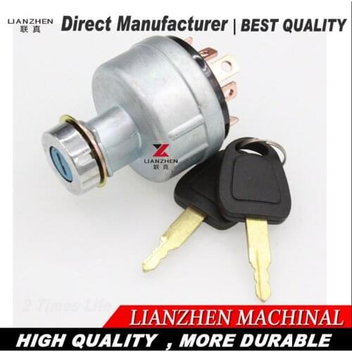 Engine parts racing ignition switch for Kobelco excavator SK200-5 engine spare parts YN50S00029F1