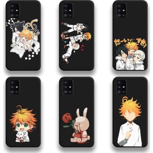 Anime The Promised Neverland Phone Case For Samsung Galaxy A21S A01 A11 A31 A81 A10 A20E A30 A40 A50 A70 A80 A71 A51