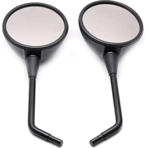 Black Side Rear View Glass Mirrors For BMW R1200 GS Adventure 2007-2008