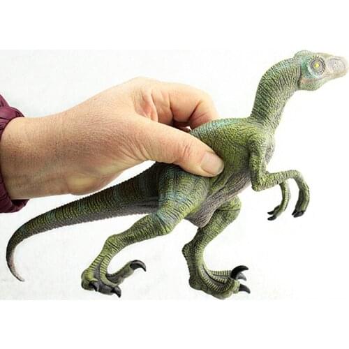 Dinosaur PVC Action Figure Model Decoration Toy Movie Jurassic Carnotauros Dilophosaurus Velociraptor Juguetes