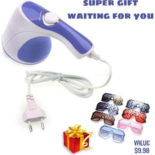 Full Body Massager Relax Multi-function replacement 5 head relax toneLose Weight Burn Fat Full Body Massage Device