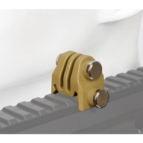 GoPro Tactical Rail Connection Adapter Nylon Rail Connection Fixed Bracket Military Accessories