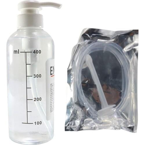 Enema Pressure Washer Anal Douche Cleaner Enema Bottle Pump Multifunction Enema Anal Vaginal Cleaning Kit For Women Gay