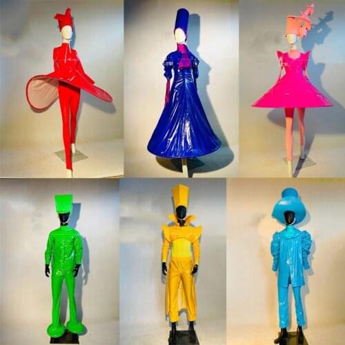 Nightclub DJ DS Stage Performance Costumes Men/Women Singer Dancer Festival Party Rave Outfits Pole Jazz HipHop Clothes DWY5559