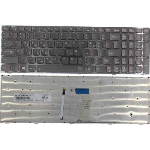 NEW GK Laptop Keyboard For Lenovo Y590 Y500 Y510P Greek Laptop Keyboard With Frame Blacklight