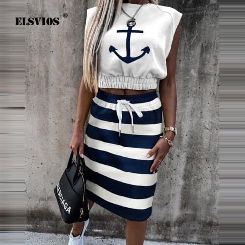 Casual Fashion O Neck Summer Women Sexy Sleeveless Top Lace-up Drawstring Skirts Suit Elegant Slim Leopard Printed Party Dresses