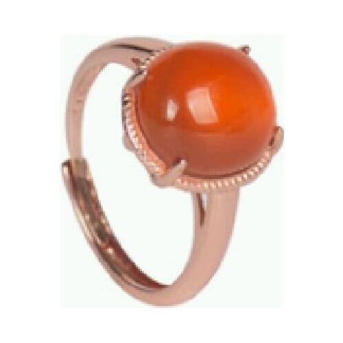 Simple leisure restore ancient ways tide ethnic wind DIY inlaid female ring