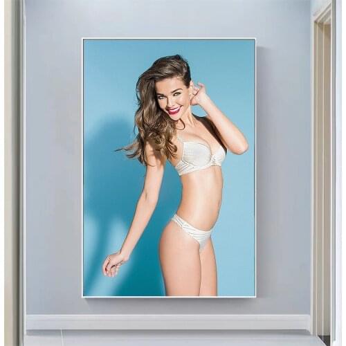 Silk Cloth Wall Poster Herika Noronha Art Home Decoration Gift