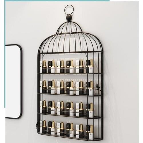 Nordic nail display shelf wall hangings wall hangers cosmetics mask nail polish gel show shelf nail polish shelf