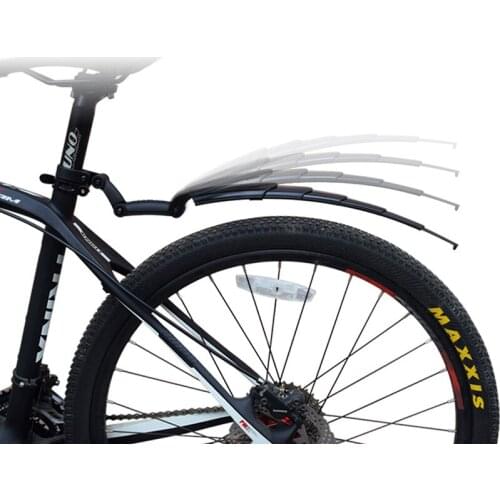 Telescopic Bicycle Mudguard Folding MTB Front Rear Fenders Quick Release Mud Fender Used for Road Bicycle Mudguard Bike Parts