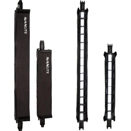 NanGuang NANLITE LED Pavo Tube Light 15C 30C Honeycomb Grid Softbox