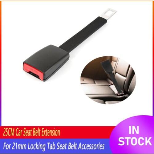 21mm Auto Car Truck Universal Security Safety Seat Belt Clip Seatbelt Safe-belt Extension Extender Buckle Plug Button