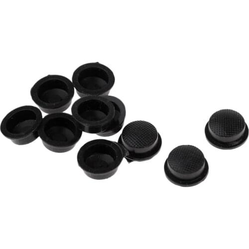 10pcs LED Flashlight Torch Light Tail Switch Button Cover Cap