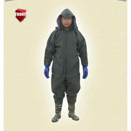 Man Women Waterproof Suits Fishing Wader Breathable Wading Boots Clothes Full Length Chest Waders with Gloves Waterproof
