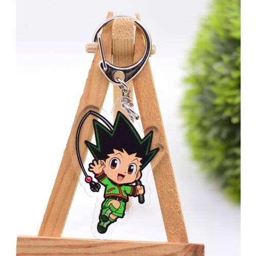 WL0987 HXH Hunter Keychain Acrylic Cartoon Keyring Accessories