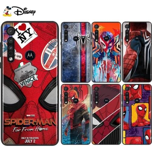 Spiderman superhero For Motorola Edge G Stylus ONE Fusion Marco Hyper G9 G8 E7 E6 Plus PLAY Power Lite Phone Case