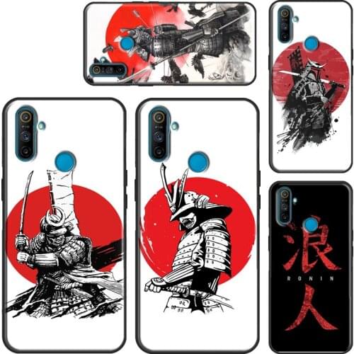 Samurai Warrior Case For Realme 8 Pro C15 C11 C3 GT Neo 7i Q3 6 7 Pro Funda For OnePlus 9 Pro 8 Nord 7T 8T