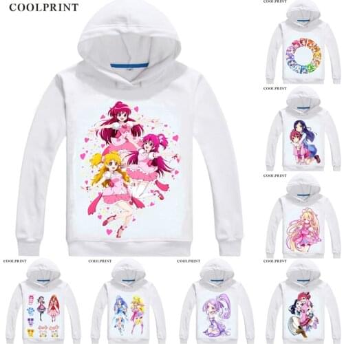 Doki Doki Precure Dokidoki Mens Hoodies Magical Girl Dokidoki Precure Anime Sweatshirt Streetwear Custom Hoodie Costume Hooded