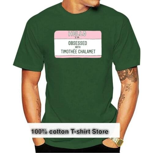 Timothée Chalamet Name Tag Custom Design Print For Men Women Cotton New Cool Tee T shirt Big Size 6xl Timothee