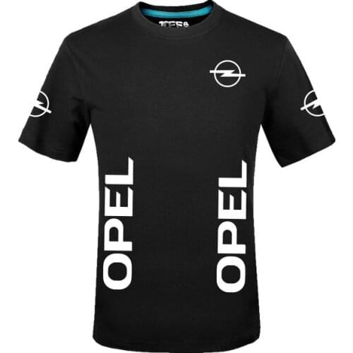 New Style Men/Women Tees Summer Opel T-shirt Tops Print Suit Tops Fashion Brand T shirts