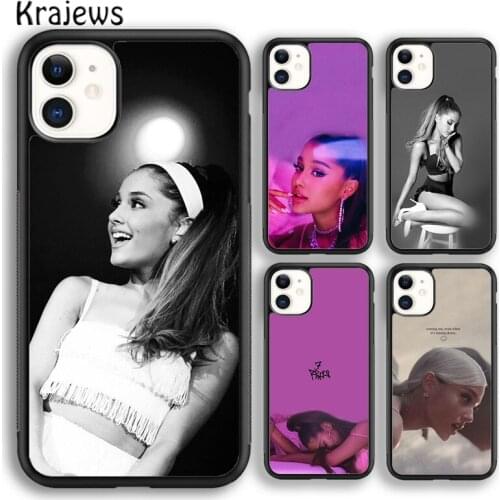 Krajews Ariana grande Adorable soft Phone Case Cover For iPhone 5s SE 2020 6s 7 8 plus X XS XR 11 12 mini pro max coque Shell