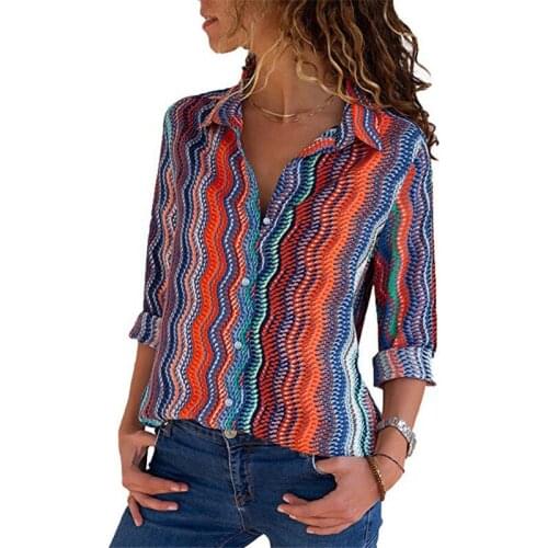LUVTHEE Women's Striped Shirts