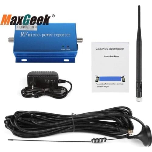 Maxgeek RDX-GSM 902A Cell Phone Signal Repeater Booster Signal Amplifier Telekom 980 Complete Set Just for 2G