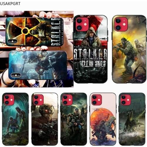 USAKPGRT stalker clear sky Game Soft Phone Cover for iphone 12 pro max 11 pro XS MAX 8 7 6 6S Plus X 5S SE 2020 XR case