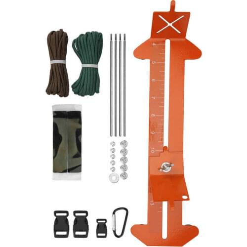 Parachute Paracord Jig Weaving Jig Kit Bracelet DIY Jig Making Alloy Frame Braiding Craft Fixing Paracord Weaving Fixing Tool
