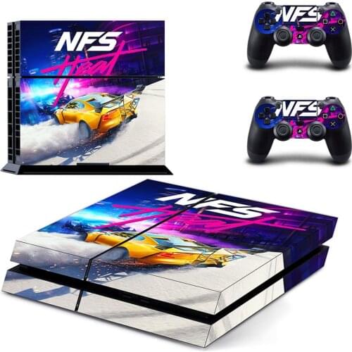 Need for Speed PS4 Stickers Play station 4 Skin PS 4 Sticker Decal Cover For PlayStation 4 PS4 Console & Controller Skins Vinyl