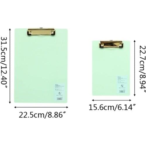 A4 A5 File Document Organizer Clipboard Folder Writing Pad Holder Office Supply N0HC