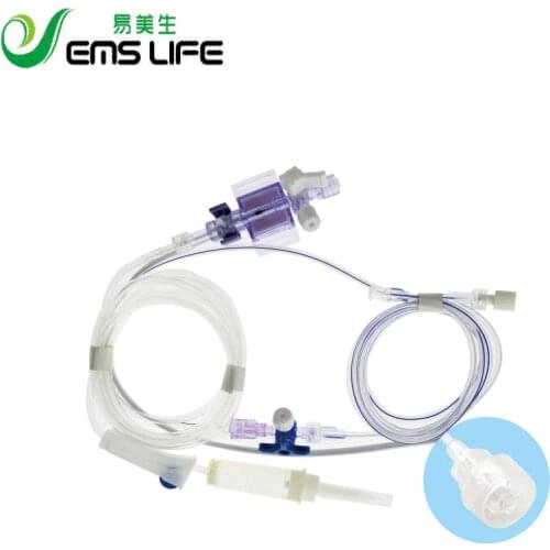 Factory supplier disposable IBP transducer compatible for Abbott 5pcs packing