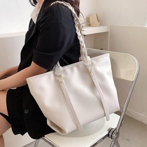 High Quality Women Pu Leather Handbags Designer Large Capacity Ladies Shoulder Messenger Bag Casual Female Travel Tote Bags New