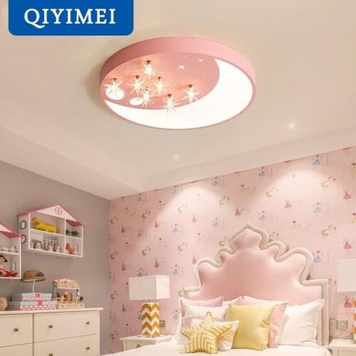 LED Ceiling Lights for kids room lighting children Baby room ceiling light with Dimming for boys girls bedroom dome lamp fixture